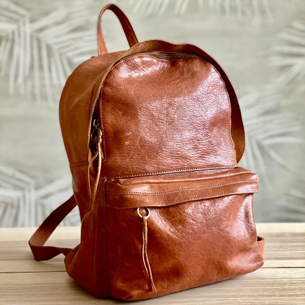 Madewell Lorimer Leather Backpack